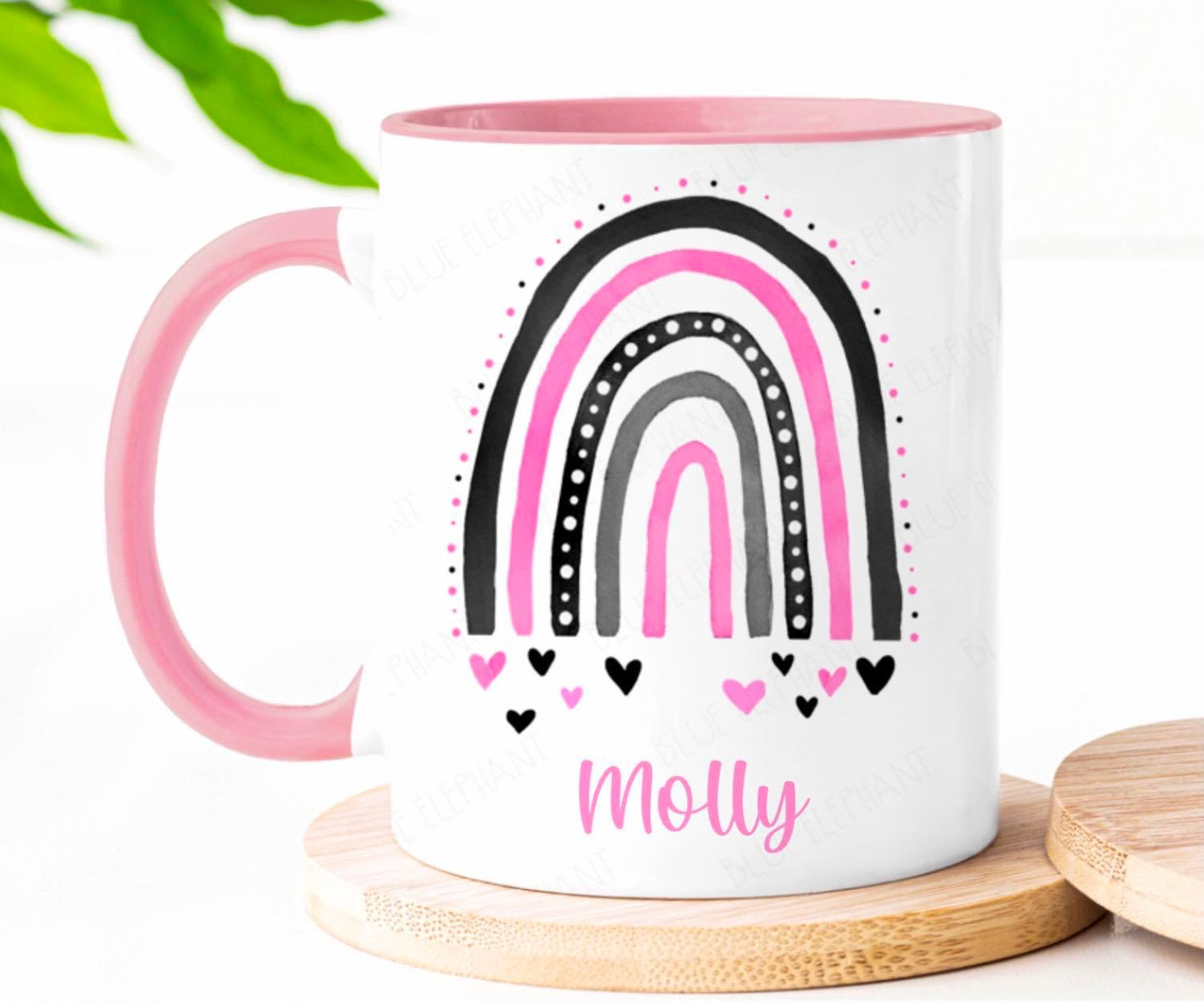 Pink Rainbow Mug