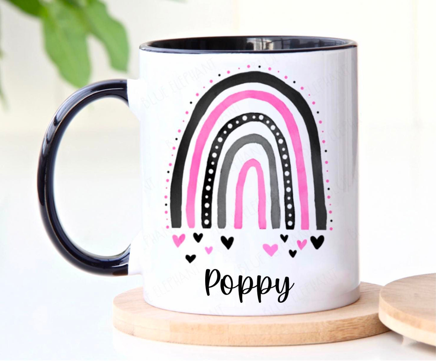 Pink Rainbow Mug