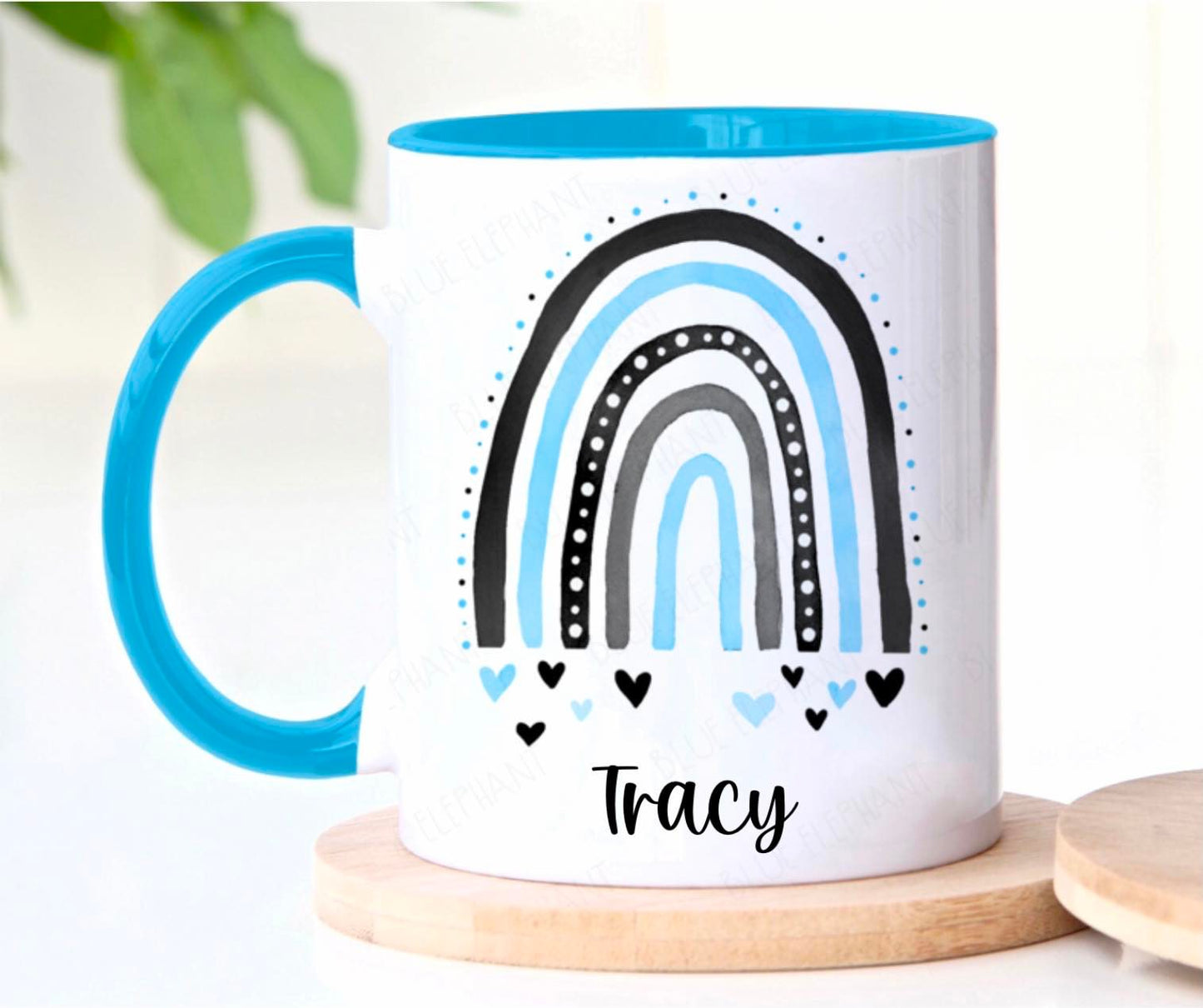 Blue Rainbow Mug