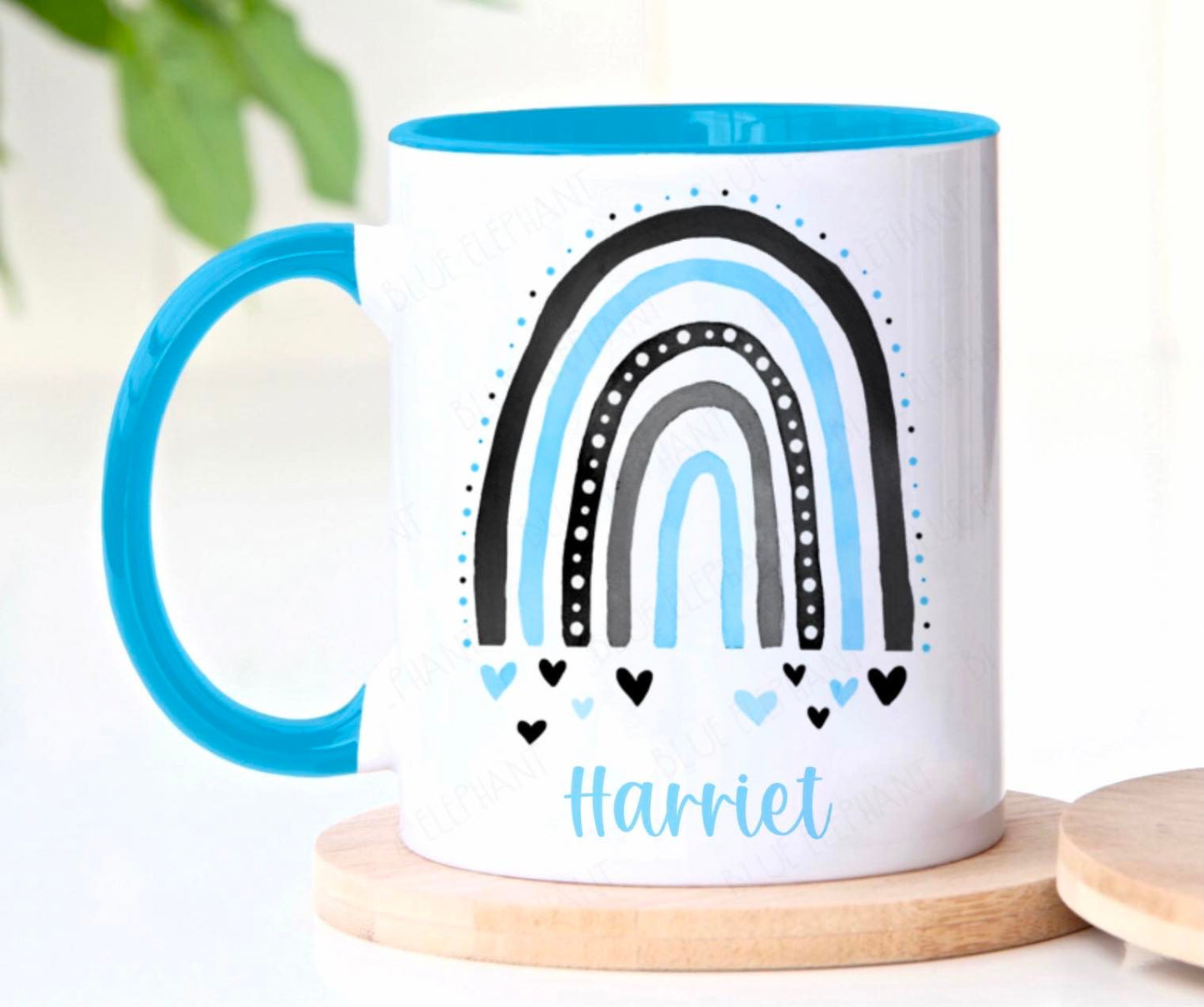 Blue Rainbow Mug