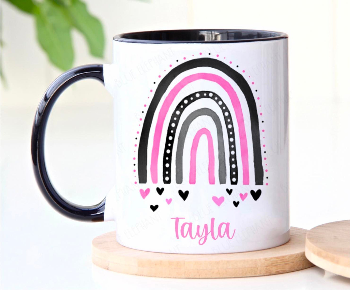Pink Rainbow Mug