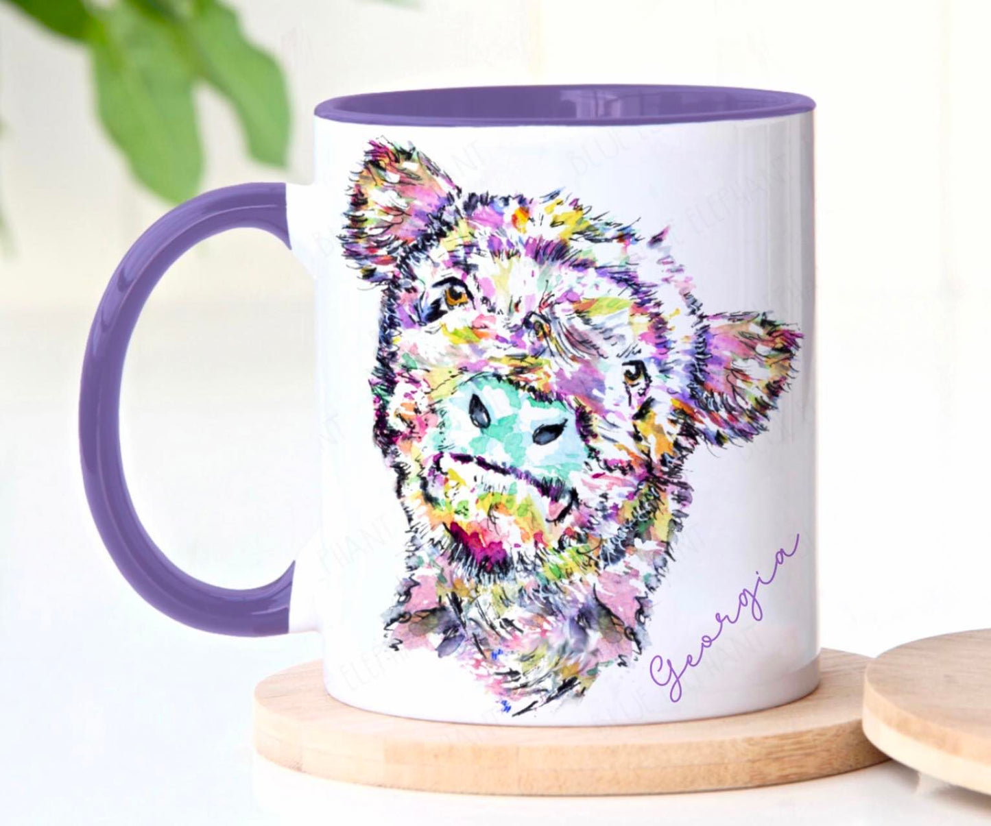 Baby Highland Cow Mug