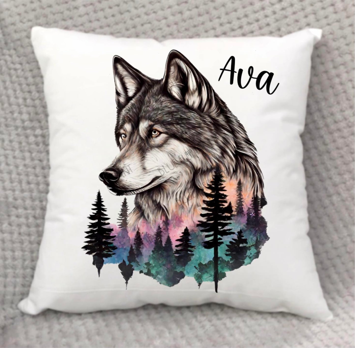 Wolf Cushion