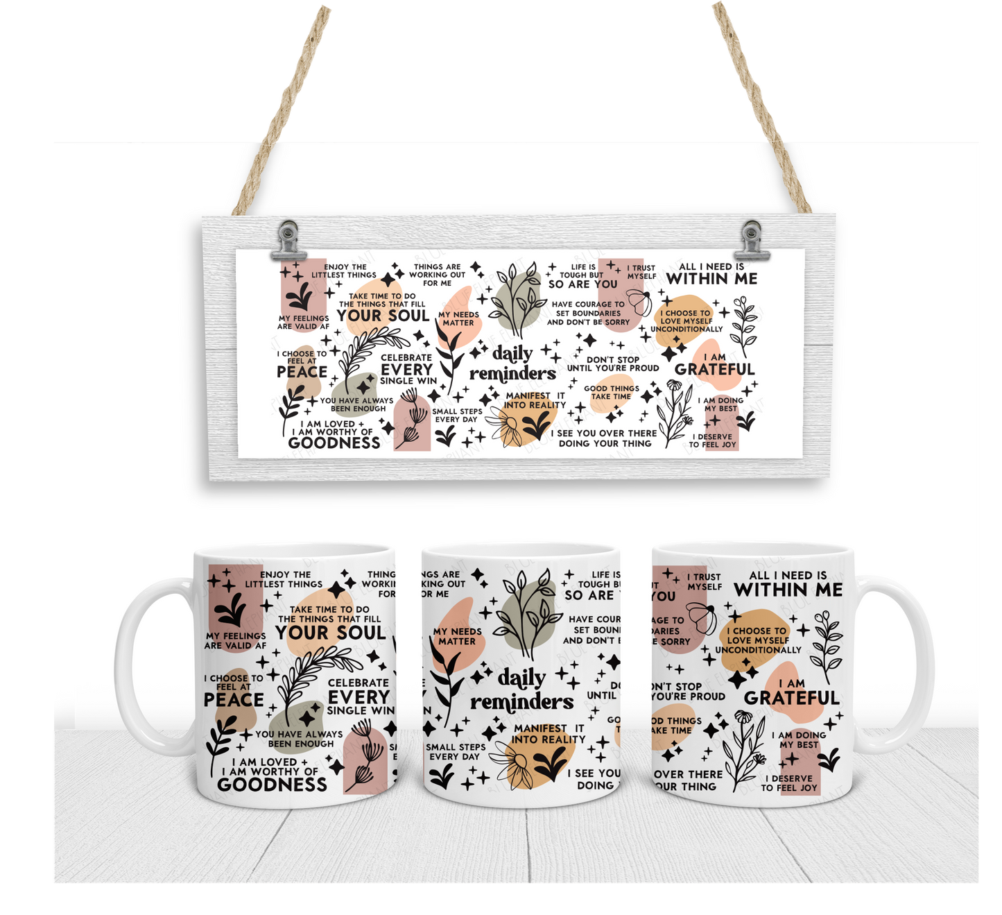 Positive Affirmations Mug