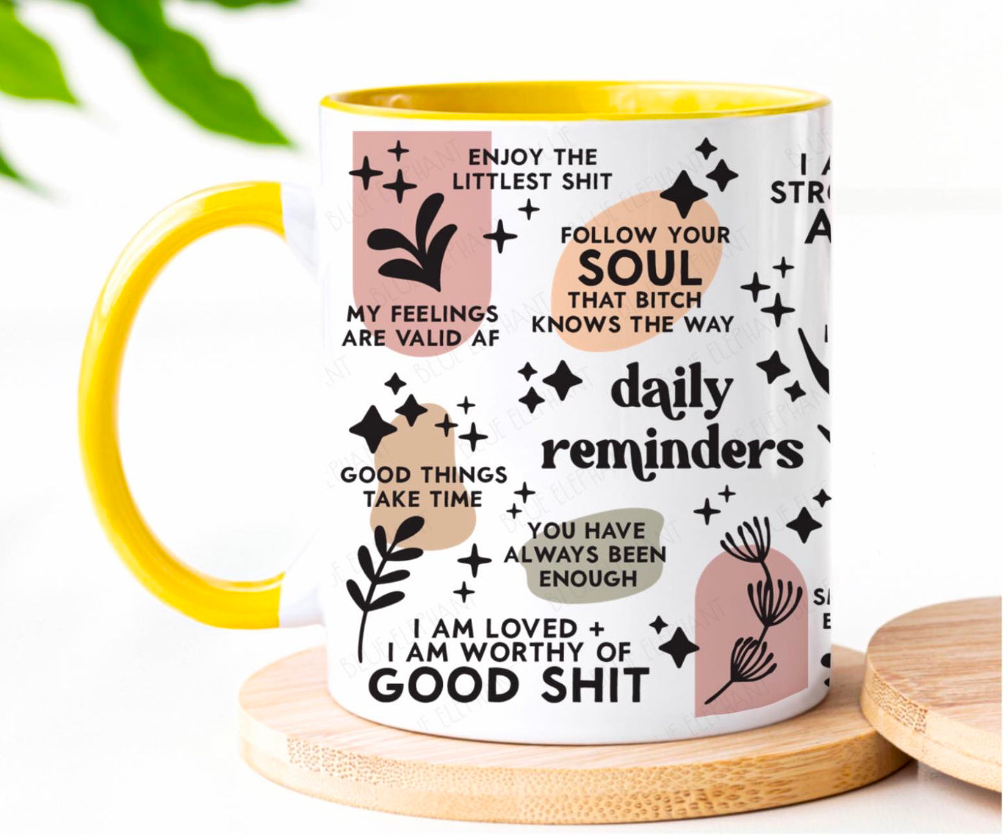 Positive Affirmations Mug - Swear
