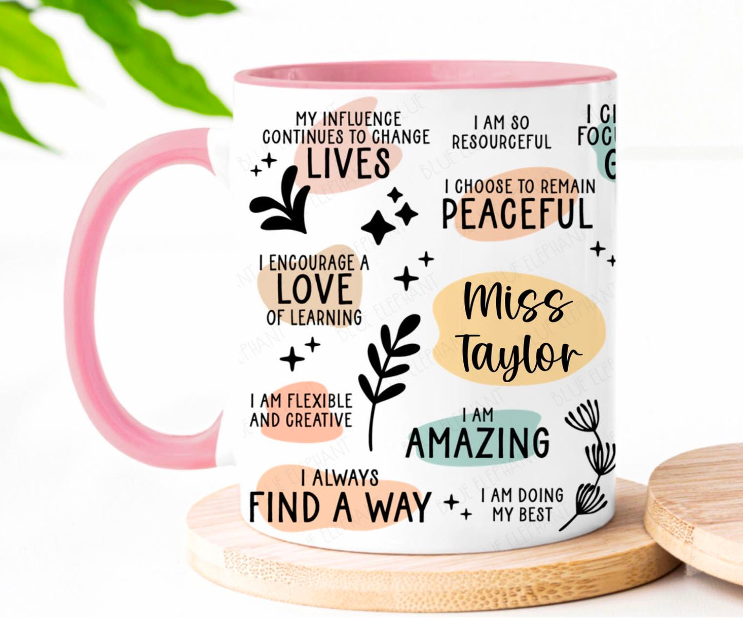 Teacher Positive Affirmations Mug