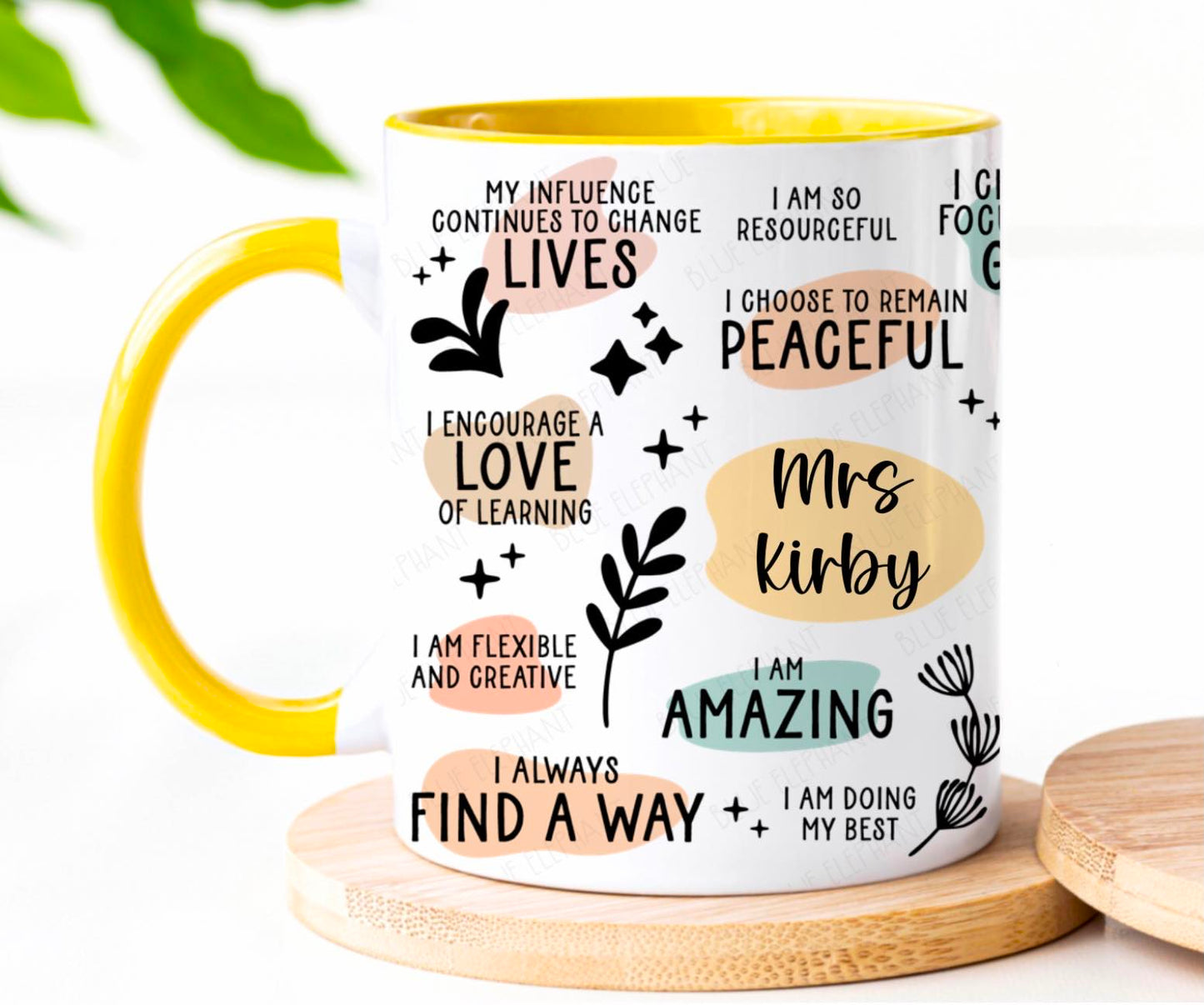 Teacher Positive Affirmations Mug
