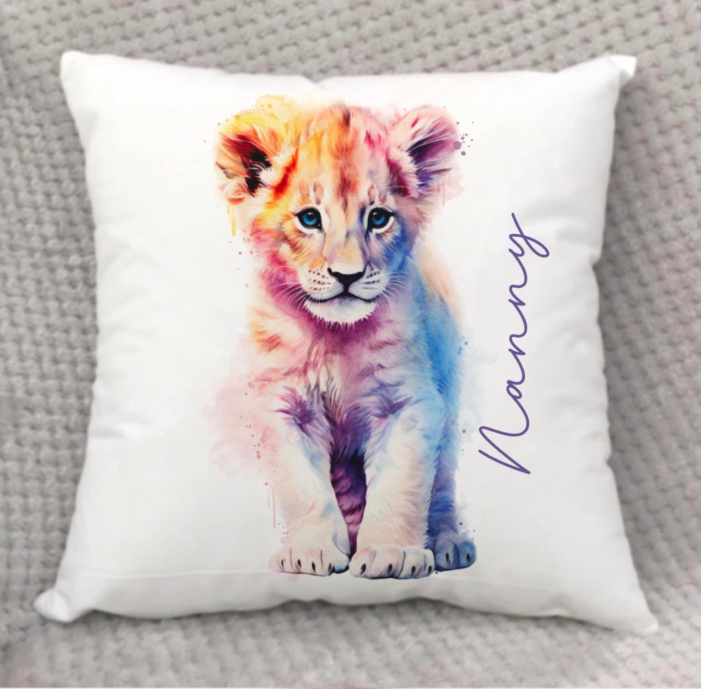 Rainbow Lion Cushion