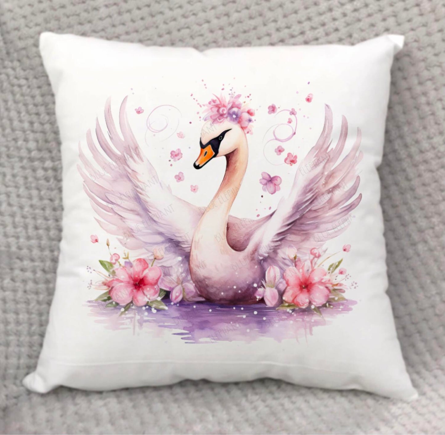 Swan Cushion