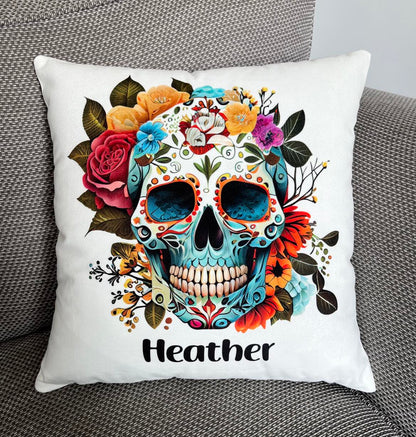 Sugar Skull Cushion