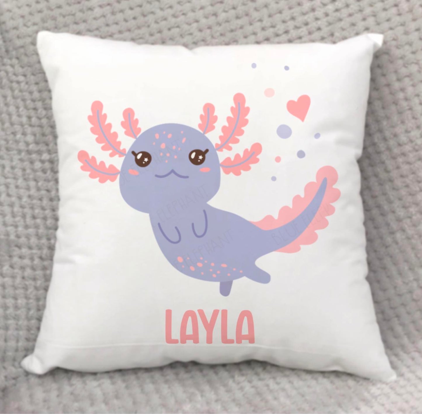 Axolotl Cushion