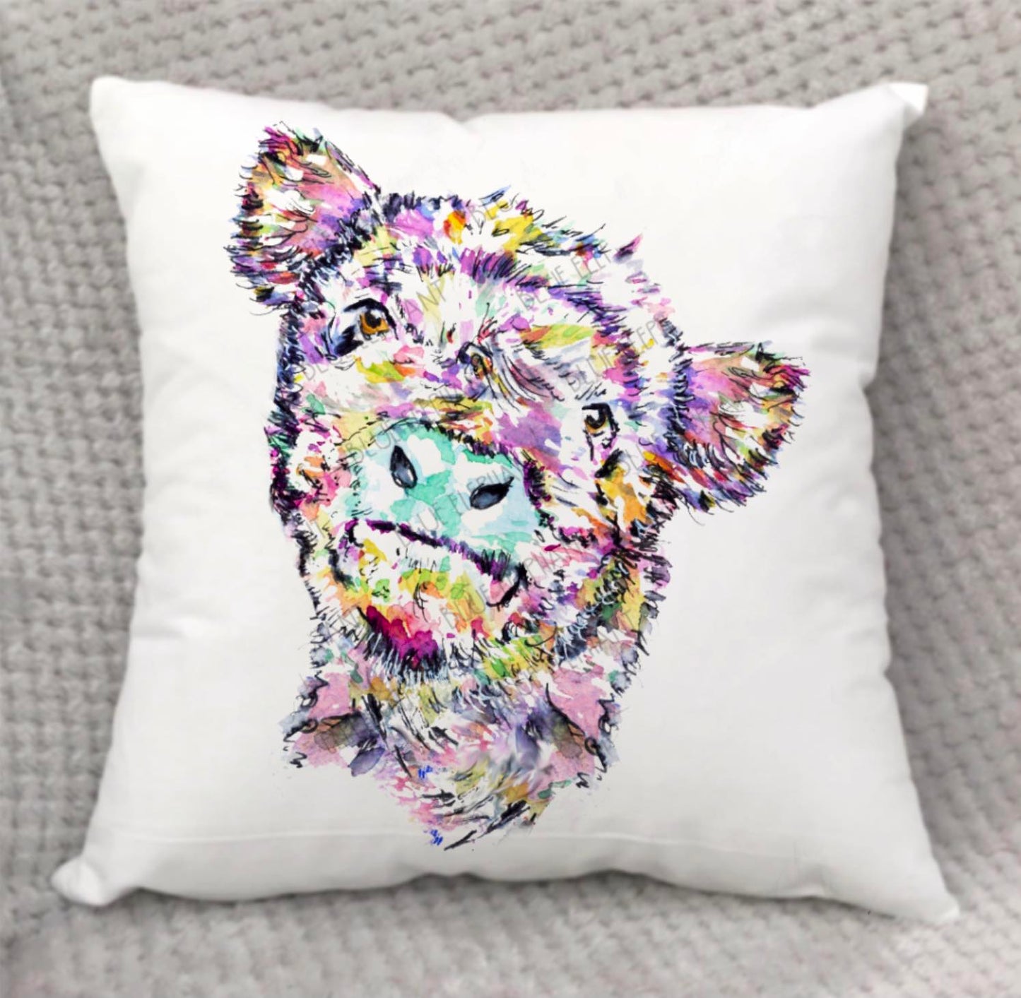 Baby Highland Cow Cushion