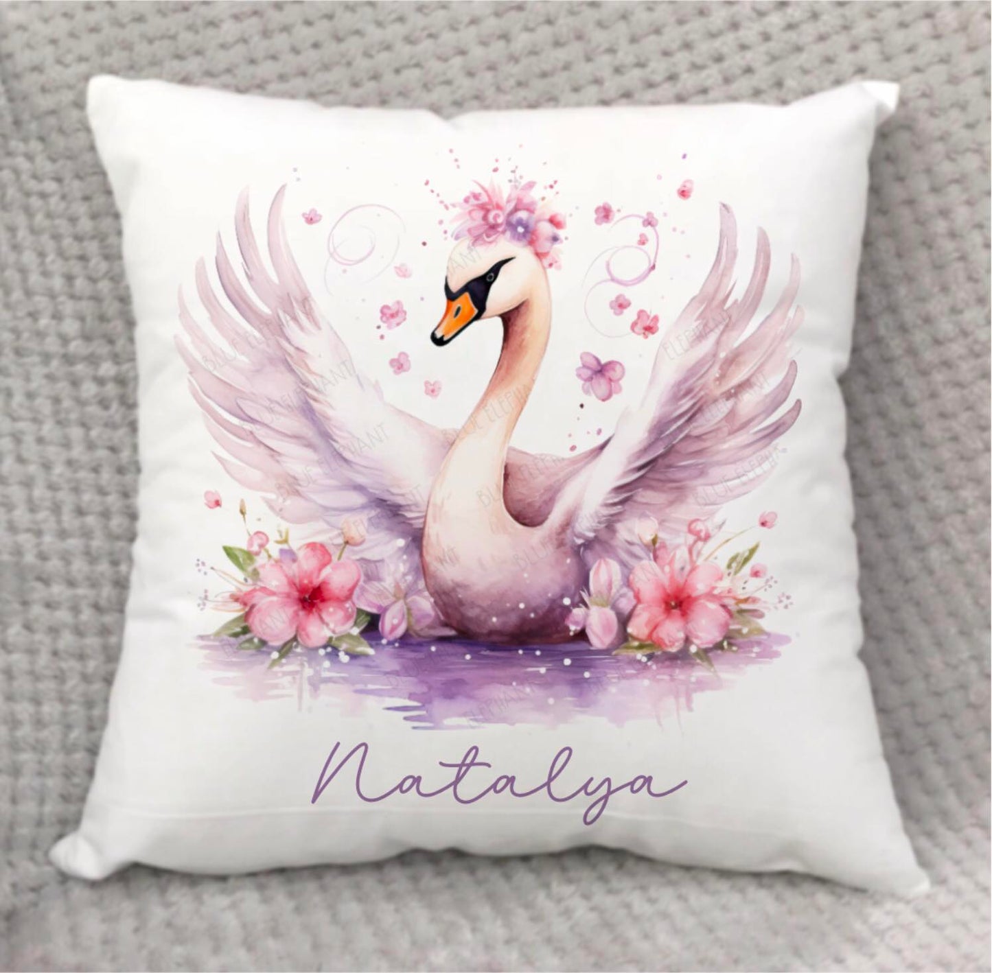 Swan Cushion