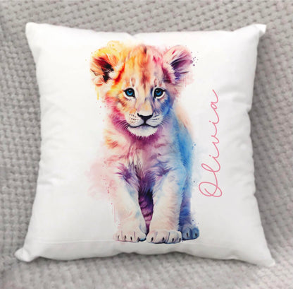 Rainbow Lion Cushion